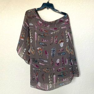 Unique one shoulder top